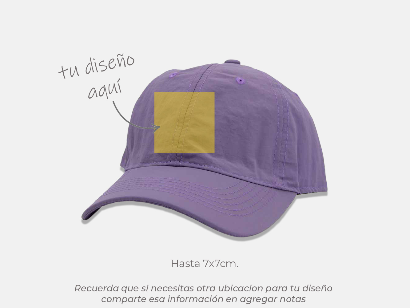 Gorra 6 paneles dryfit 10
