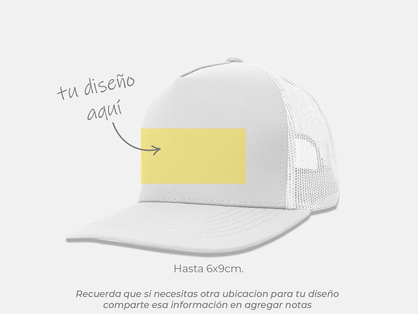Gorra 5 Paneles con malla trucker 3