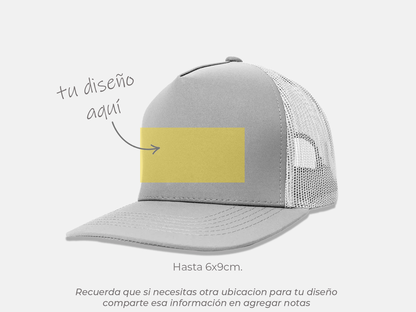Gorra 5 Paneles con malla trucker 4