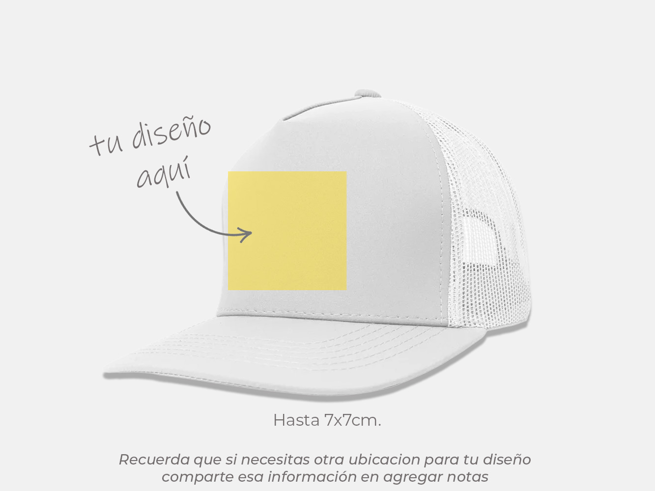 Gorra 5 Paneles con malla trucker 7