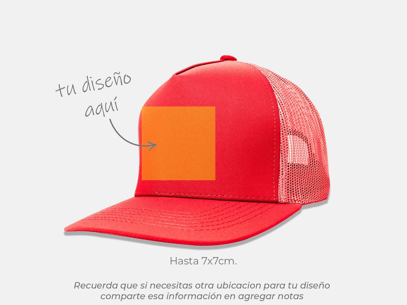 Gorra 5 Paneles con malla trucker 13