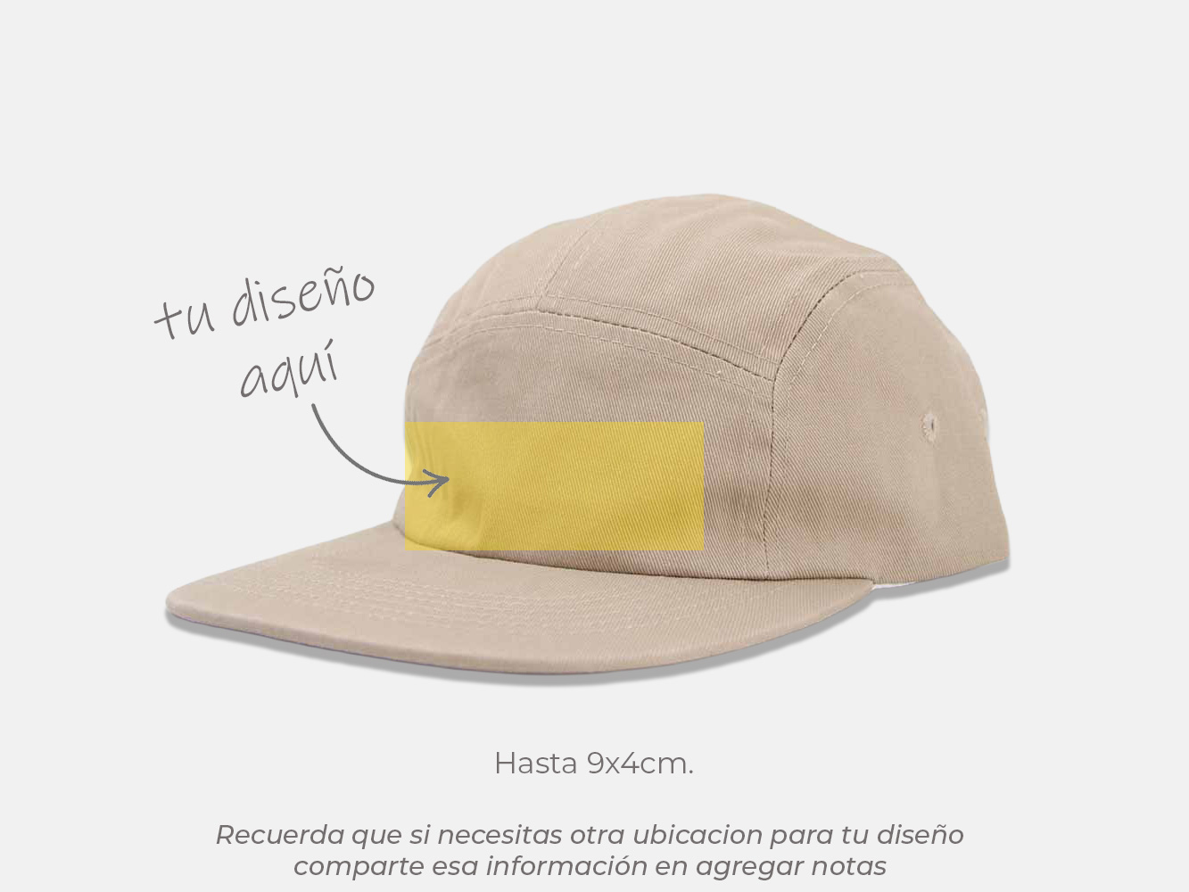 Gorra 5 paneles camper 2