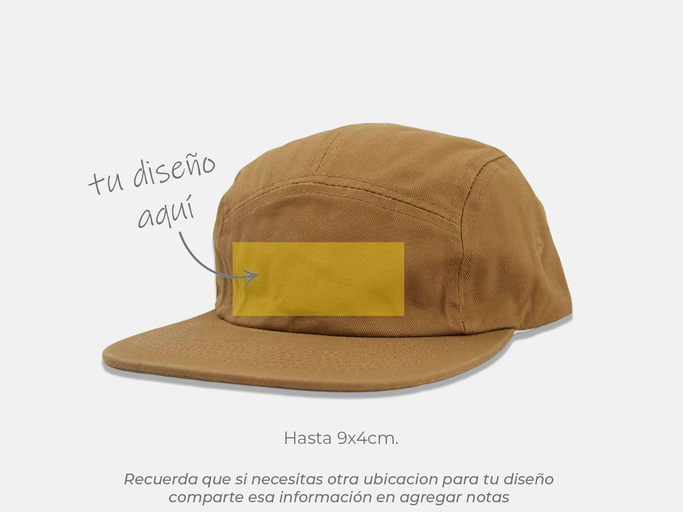 Gorra 5 paneles camper 4