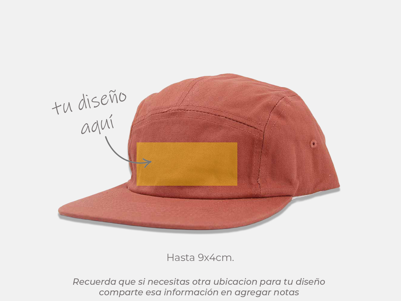 Gorra 5 paneles camper 5