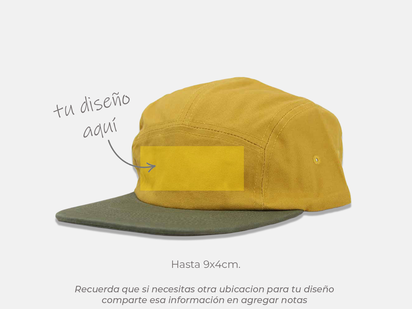 Gorra 5 paneles camper 8