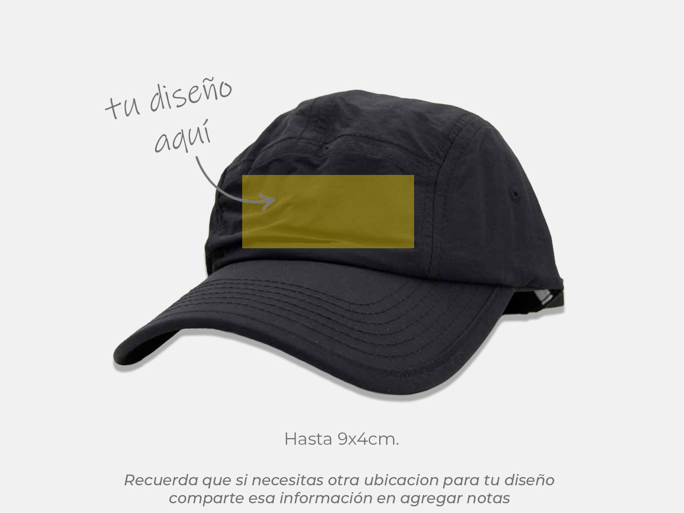Gorra 5 paneles Camper dryfit 9