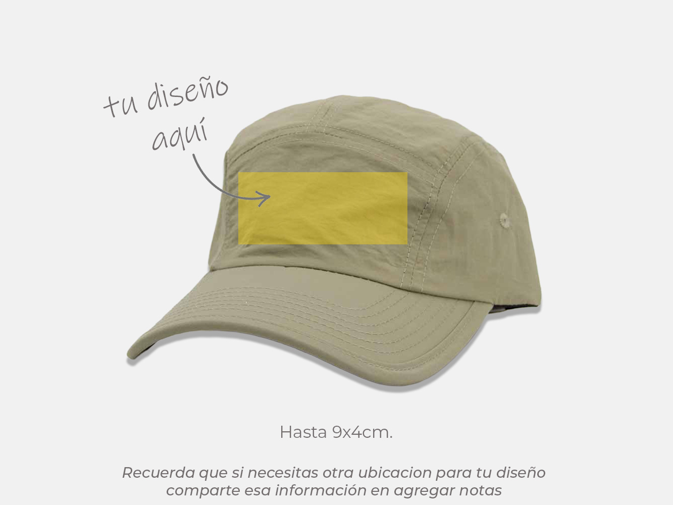 Gorra 5 paneles Camper dryfit 13