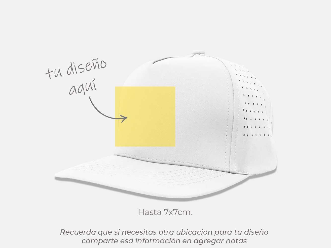 Gorra 5 Paneles golf con malla dryfit  2