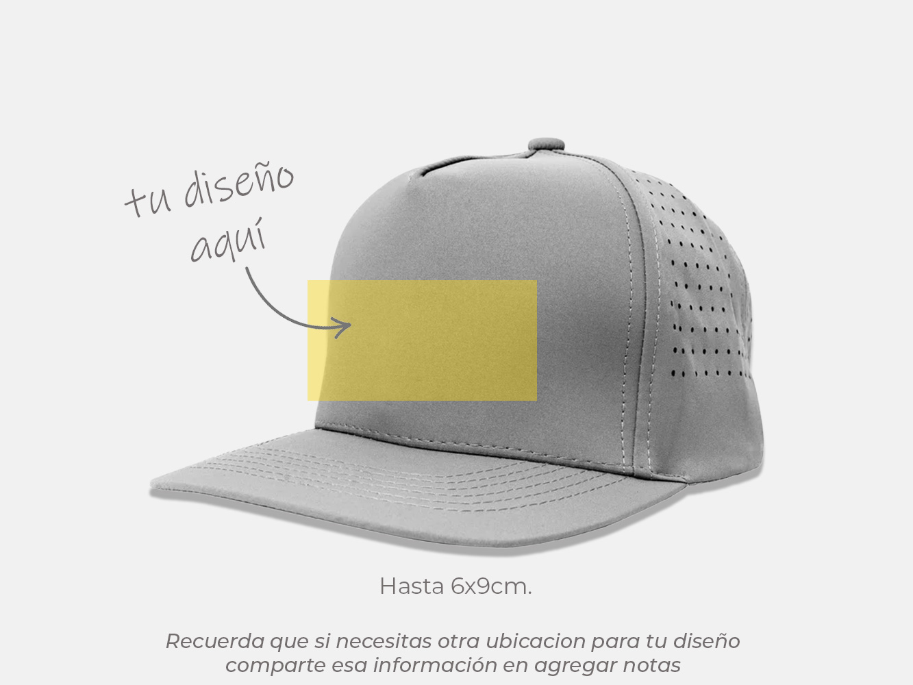 Gorra 5 Paneles golf con malla dryfit  10