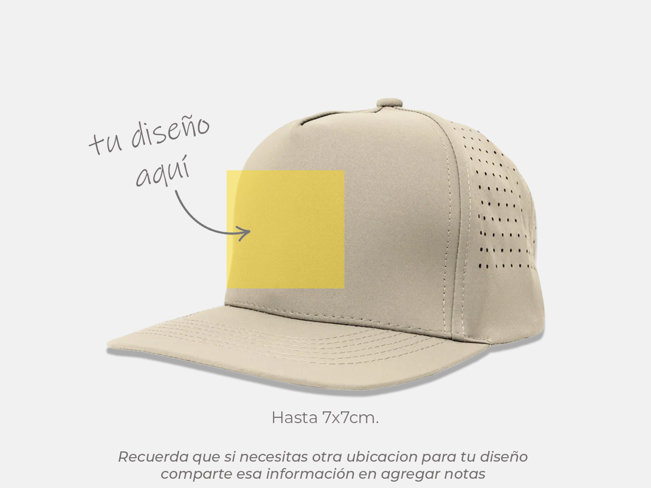 Gorra 5 Paneles golf con malla dryfit  11