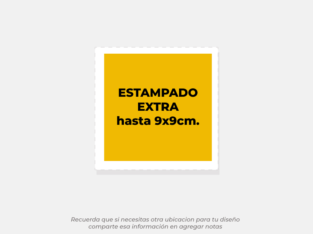 Estampado adicional | pequeño 9x9cm. 1