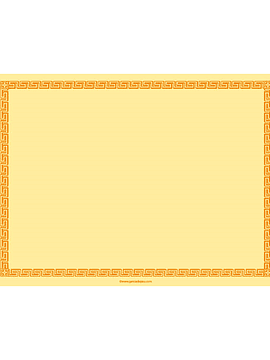 Toalhete de Mesa 60g 60 g/m2 30x40cm Amarelo - 200uni