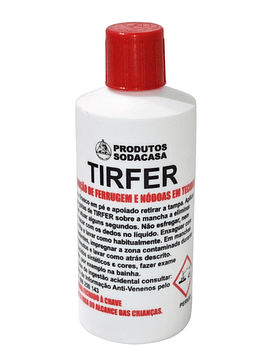 Tirfer (tira ferrugem da roupa) 250 ml