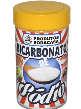 Bicarbonato de sodio frasco 130 grs