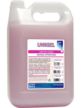 Sabonete líquido Unigel Rosa 5L