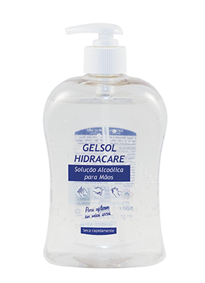 Gelsol Hidracare - Álcool Gel 500ml