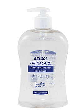 Gelsol Hidracare - Álcool Gel 500ml