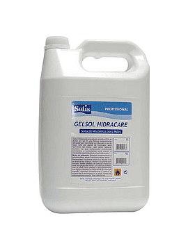 Gelsol Hidracare - Álcool Gel 5L