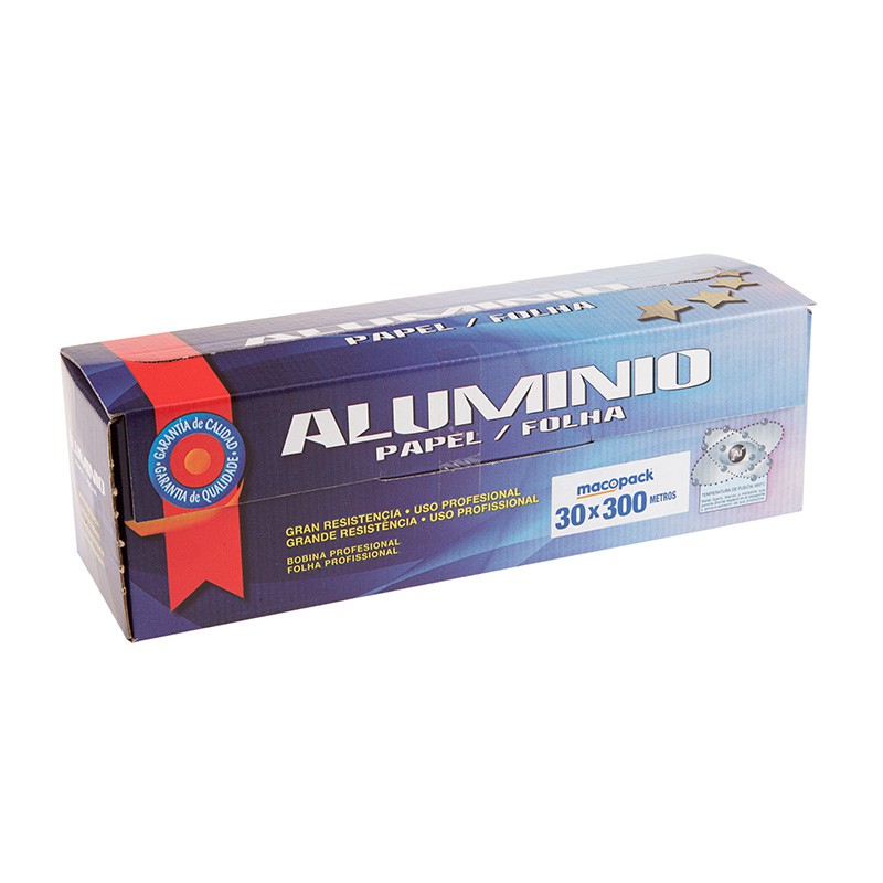 Bobine de aluminio industrial 30x300