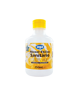 Álcool Etílico Sanitário 70° 250mL