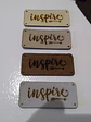 Etiquetas cuadradas de 3x3 cms para ropa personalizadas con logotipo o texto - Miniatura 3