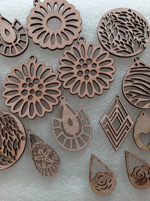 PACK 25 pares bases para aros, aretes para pintar, no incluye ganchos. 1