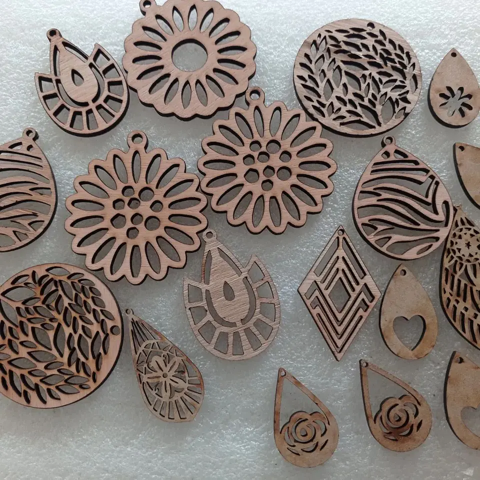 PACK 25 pares bases para aros, aretes para pintar, no incluye ganchos. 1