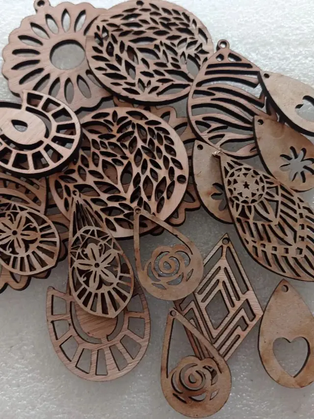 PACK 25 pares bases para aros, aretes para pintar, no incluye ganchos. 3
