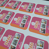100 Stickers 5x5 o 5 cms personalizados