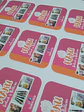 Pack 300 Stickers Vinilo Troquelados Personalizados 5x5 cms - Miniatura 2