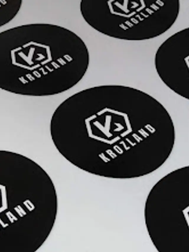 Pack 300 Stickers Vinilo Troquelados Personalizados 5x5 cms 3