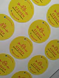 100 Stickers 3,5x3,5 cms personalizados  - Miniatura 3