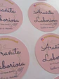 100 Stickers 3,5x3,5 cms personalizados  - Miniatura 2