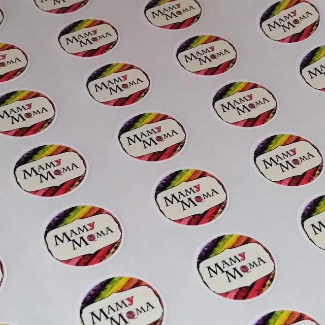 100 Stickers 3,5x3,5 cms personalizados  6