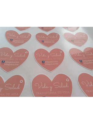 100 Stickers 5 cm Forma Personalizada 