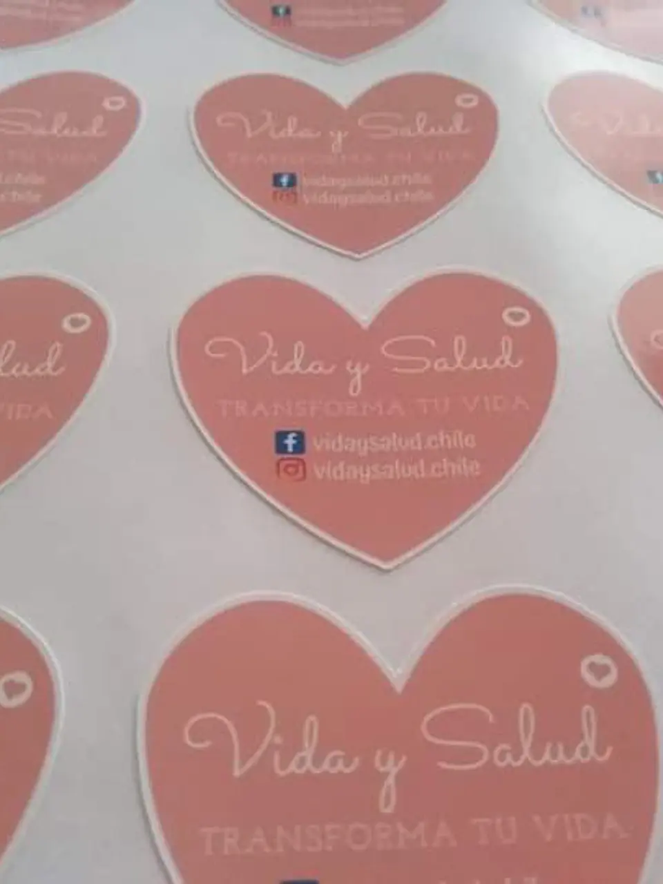 100 Stickers 5 cm Forma Personalizada  2