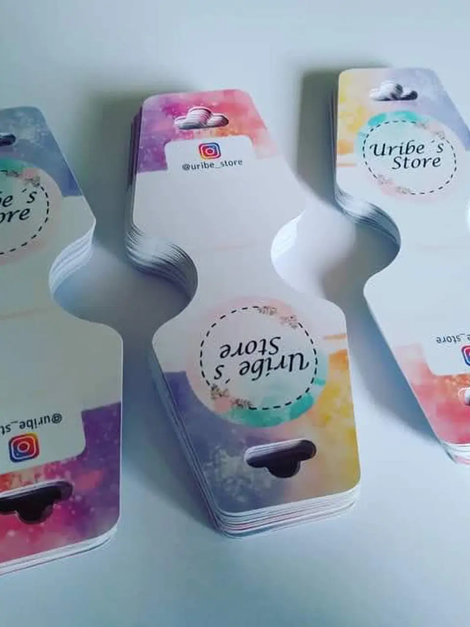 Pack 100 Hang Tags Mariposa Personalizados 4