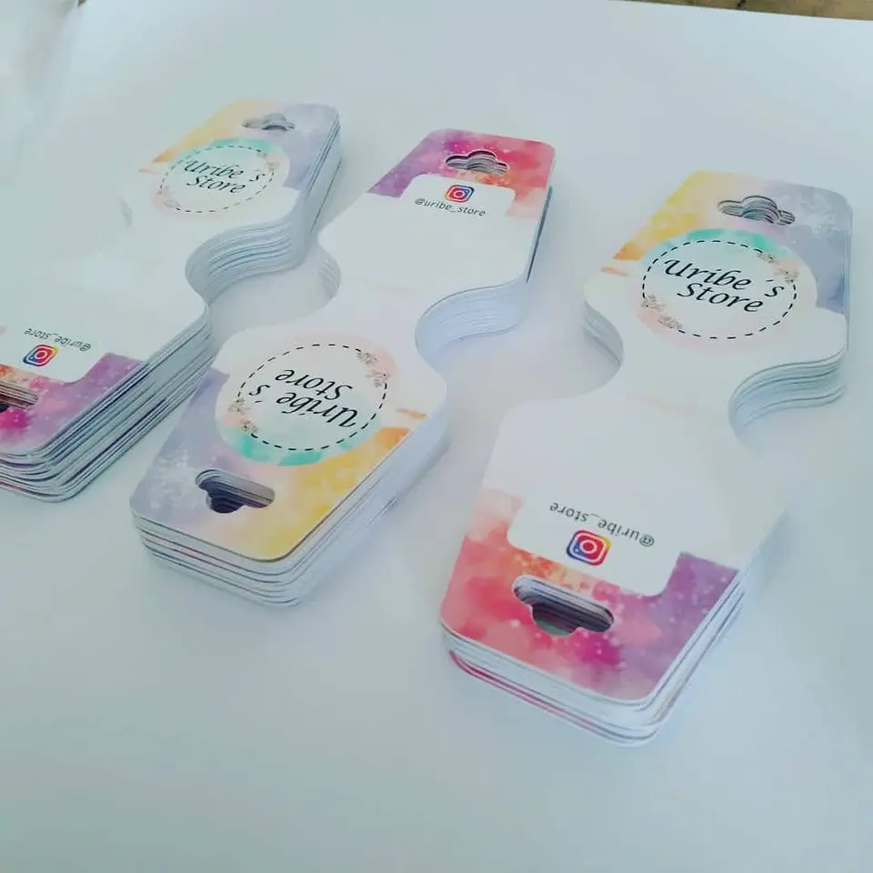 Pack 100 Hang Tags Mariposa Personalizados 5
