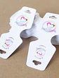 Pack 100 Hang Tags Mariposa Personalizados - Miniatura 9