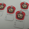 Pack 100 Hang tags mini para accesorios