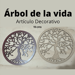 Pack De 7 Mándalas árbol De La Vida 19 Cm