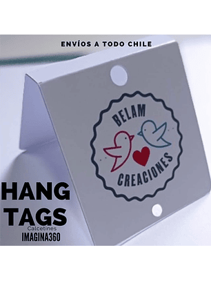 Hang tags para calcetines