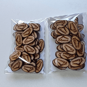 Etiquetas Madera Para Artesanías 