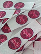 500 Etiquetas de 2x6 cms costura personalizadas, para ropa, nombres, logotipo o texto en cinta espiga - Miniatura 1
