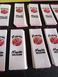 100 Etiquetas Espiga de 2 Cms Personalizadas fondo blanco, cortadas y selladas - Miniatura 2