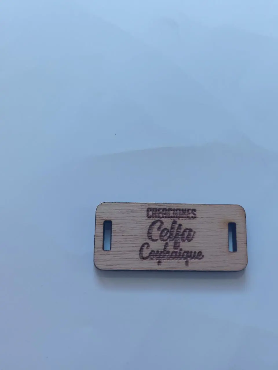 Pack Etiquetas Madera pasa cinta 4,5x2 cms 1