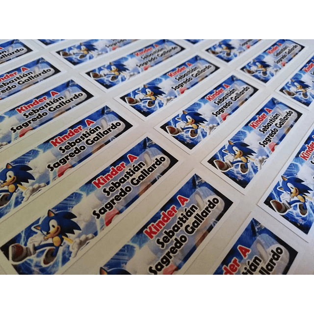 Pack stickers escolares personalizadas