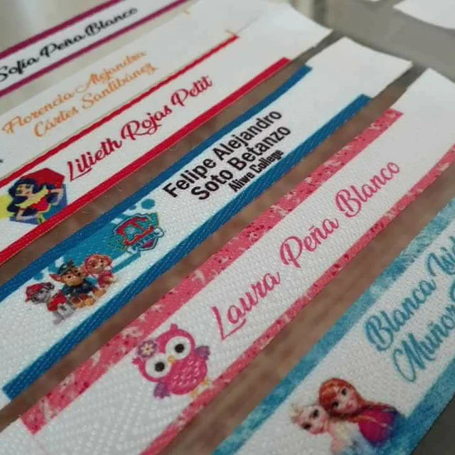Pack 24 etiquetas escolares para costura personalizadas 4