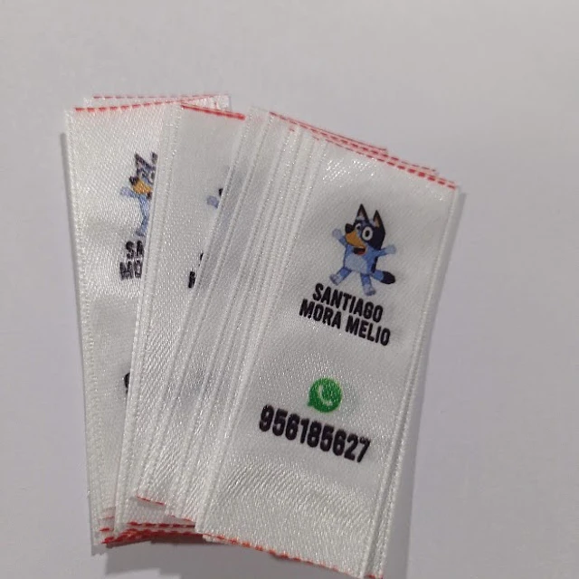 Pack 24 etiquetas escolares para costura personalizadas 6