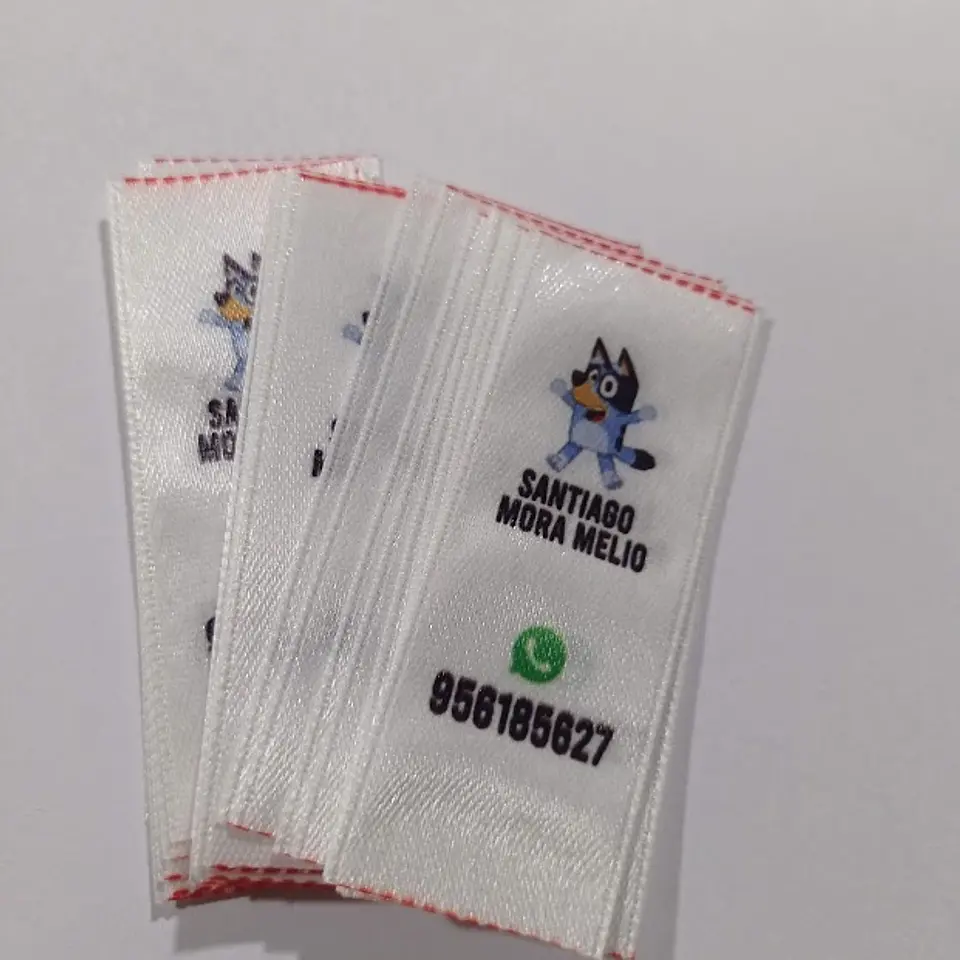 Pack 24 etiquetas escolares para costura personalizadas 6